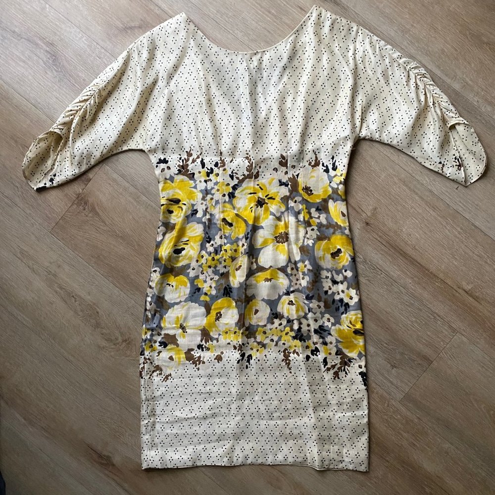 Meadow Rue Anthropologie Floral Dress